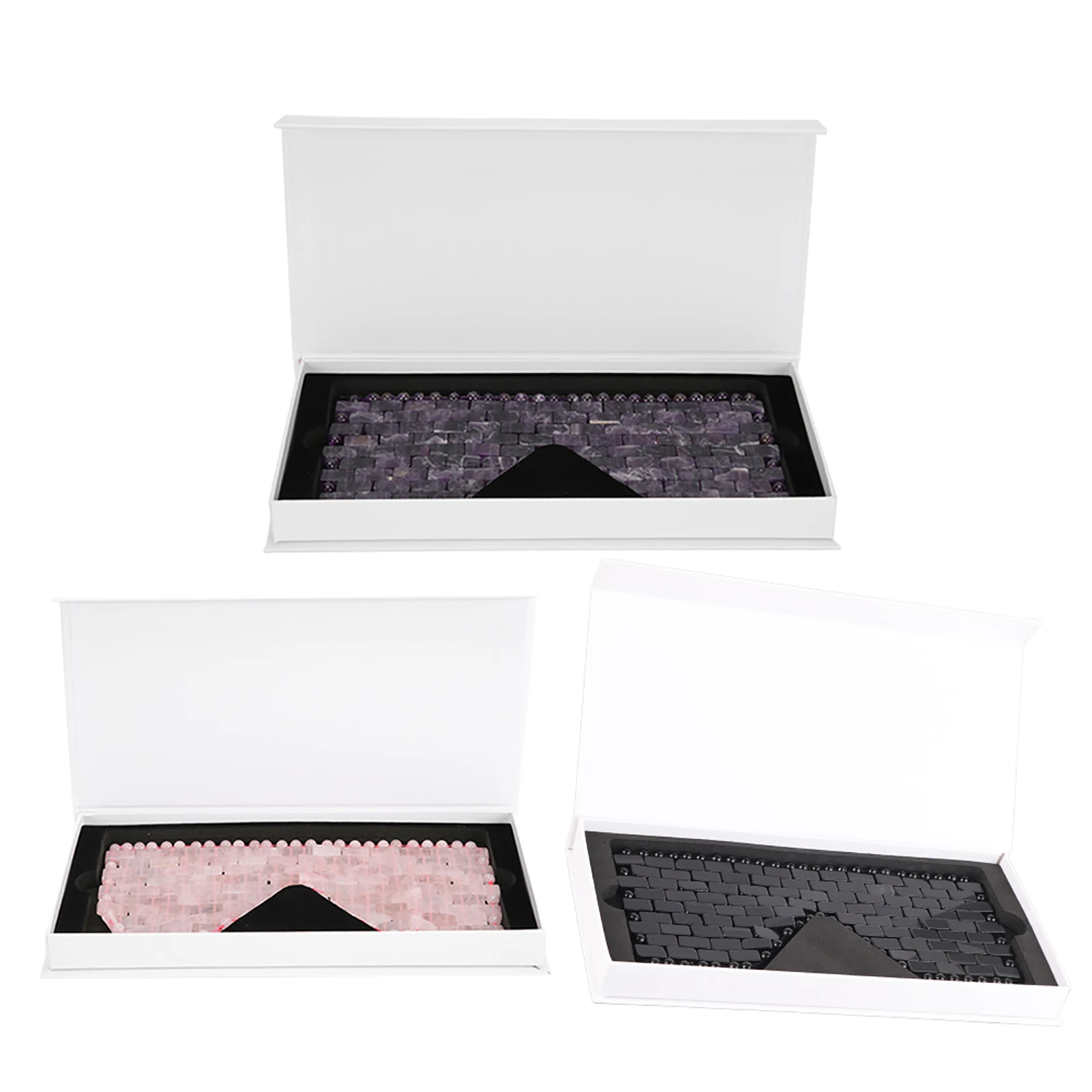 Natural Cooling Sleeping Eye Mask Stone Eye Mask Cold Therapy Eye Treatment Massager Therapy Face Skincare Massager