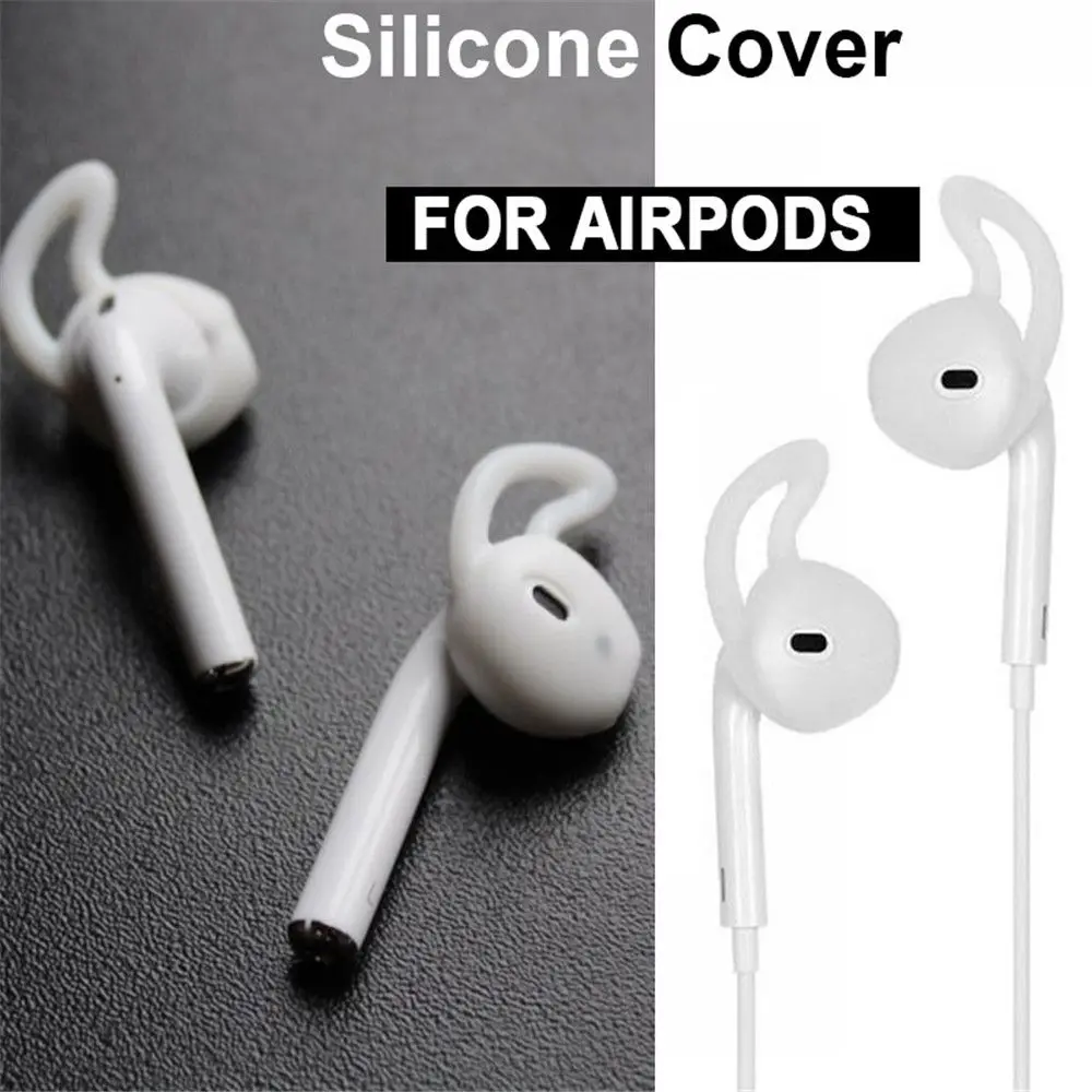 Earbuds Tips Silicone Accessories Bluetooth Earphone Protection Ear Pads Ear Cap Earphone Cover In-Ear Headphone Tips