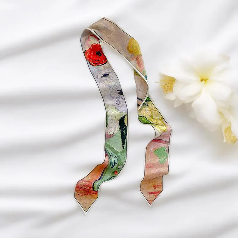 Prints Long Hairband Skinny Ne - Luxury Bags Expensive 리뷰 및 가격