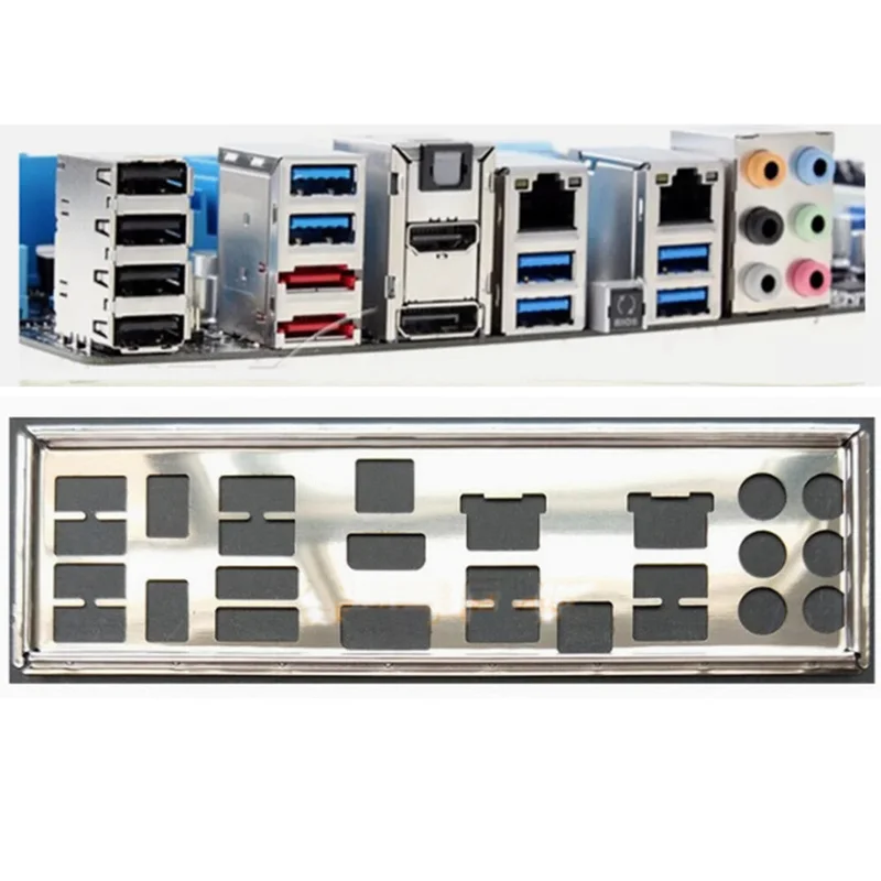 OEM Replacement For ASUS P8Z77-V Deluxe IO I/O Shield Back Plate BackPlate