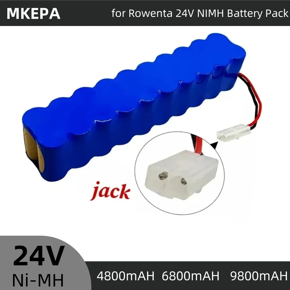 NEW 9800mAh for Rowenta 24V NiMH Battery Pack CD Vacuum Cleaner Besen Air Force Extreme RH8770 RH8771WS RH877501 RH8779 RH877901