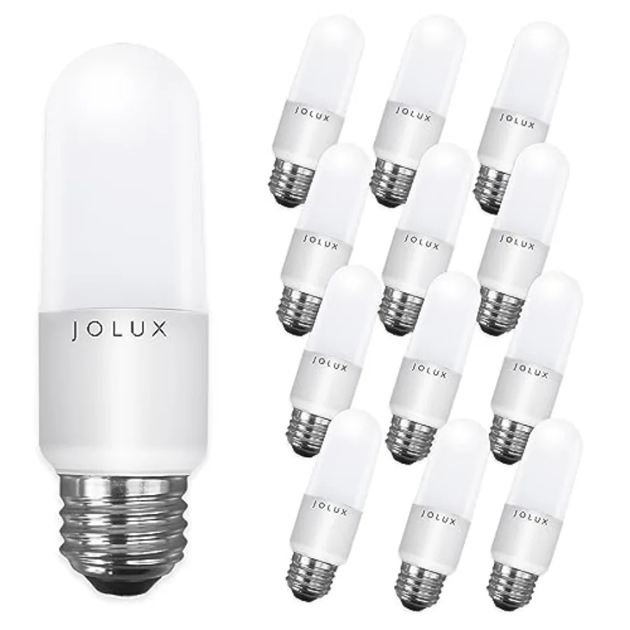 

LED Stick Light Bulbs 60W EquivalentEnclosed Fixture Rated 800 Lumen 2700K Medium Screw Base E26 led Bulbs Non-Dimmable …