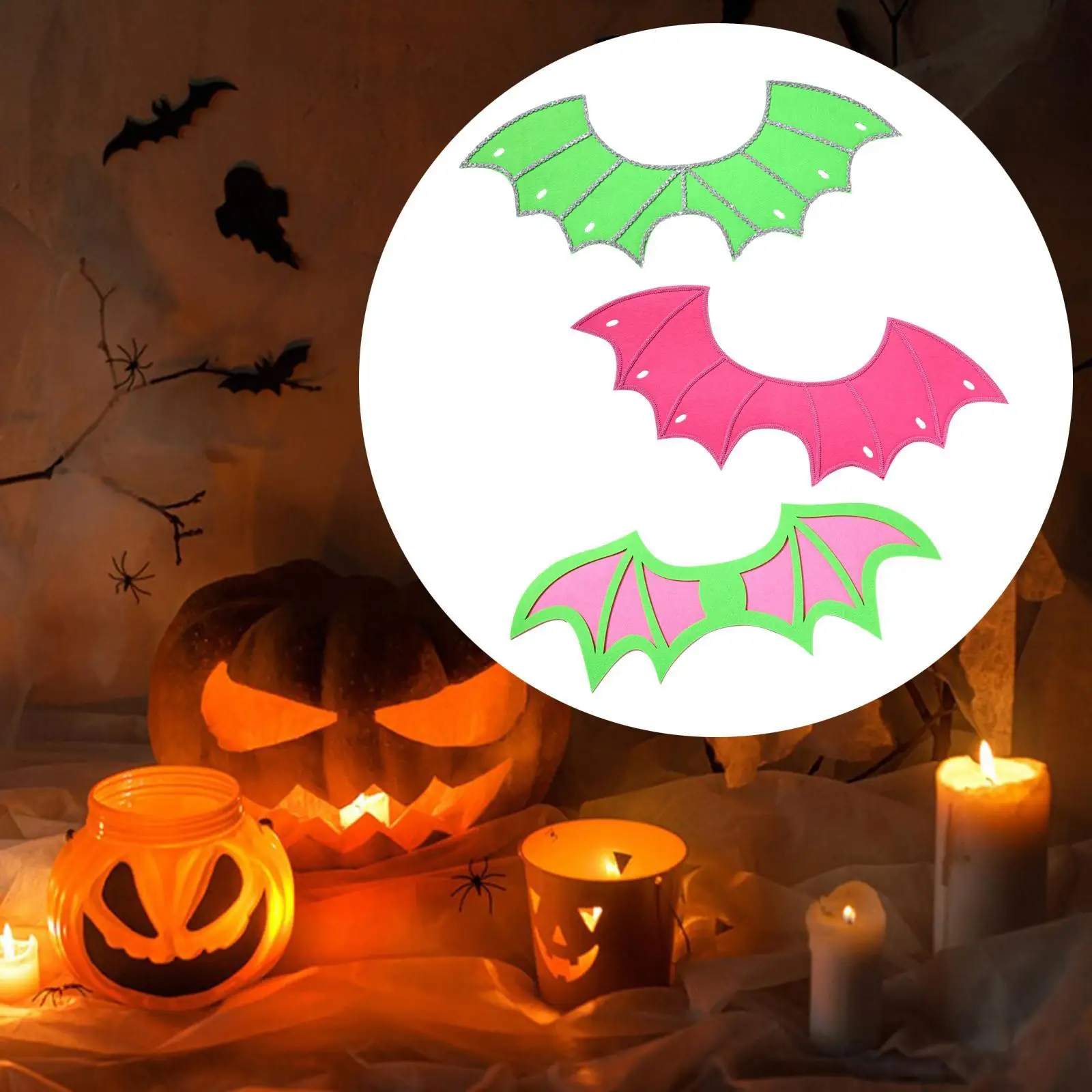 ชุดปีกค้างคาว อุปกรณ์เสริมแฟนซีสำหรับงานแฟนซีคาร์นิวัล เด็กชายและเด็กหญิง