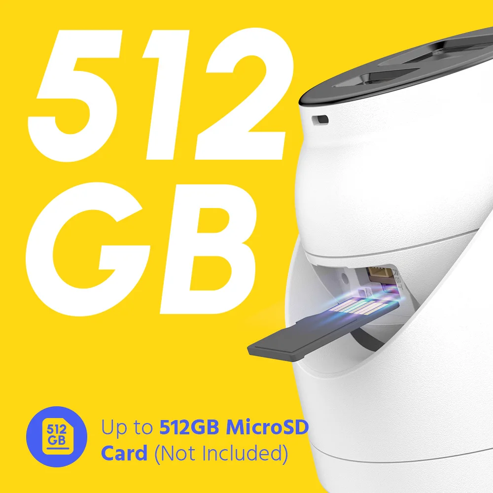 C800 4K 8MP Per La Sorveglianza aziendale Telecamera di rete IP PoE AI Smart Doppia luce Microfono Slot per scheda SD Telecamera CCTV RTSP