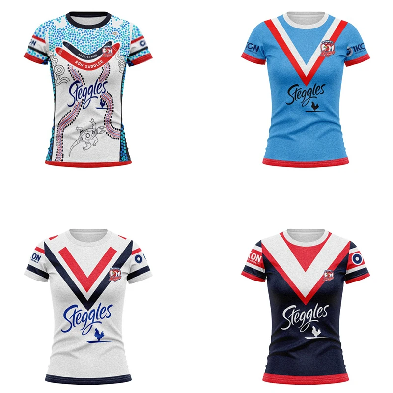 

2024 Sydney Roosters jersey, home and away, multiple high-quality rugby jerseys from the Legion