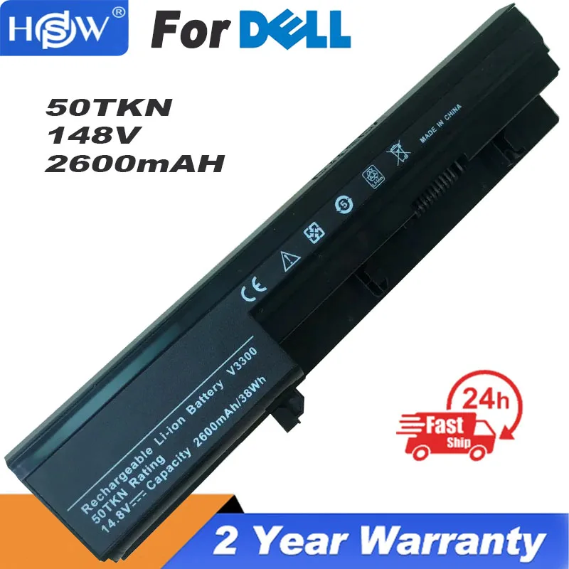 

4Cells Laptop Battery For Dell Vostro 3300 3350 0XXDG0 50TKN GRNX5 NF52T 451-11354 7W5X09C 14.8V