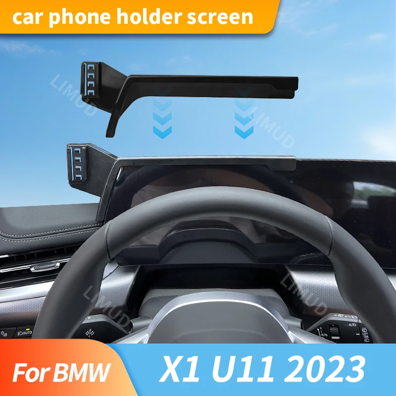 

Простая в установке автомобильная гравитационная подставка для телефона для BMW XI U11 2023, 10,7-дюймовый экран, навигационная подставка, автомобильные аксессуары для интерьера