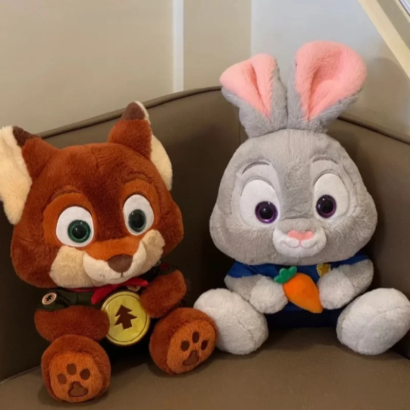 

Zootopia Series Citizen No. 10 Cross Dressing Sitting Doll Judi Nick Anime Peripheral Plush Toy Cute Birthday Surprise Gifts