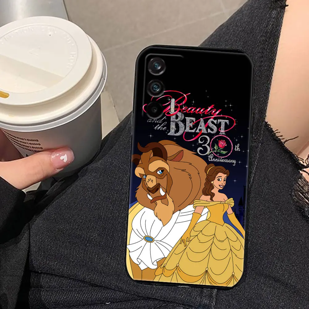 Cartoon Beauty And The Beast Phone Case For Realme C11 C15 C20 C21 C21Y C30 C30S C33 C35 C53 C55 C63 C65 GT NEO 2 X50 Case Funda