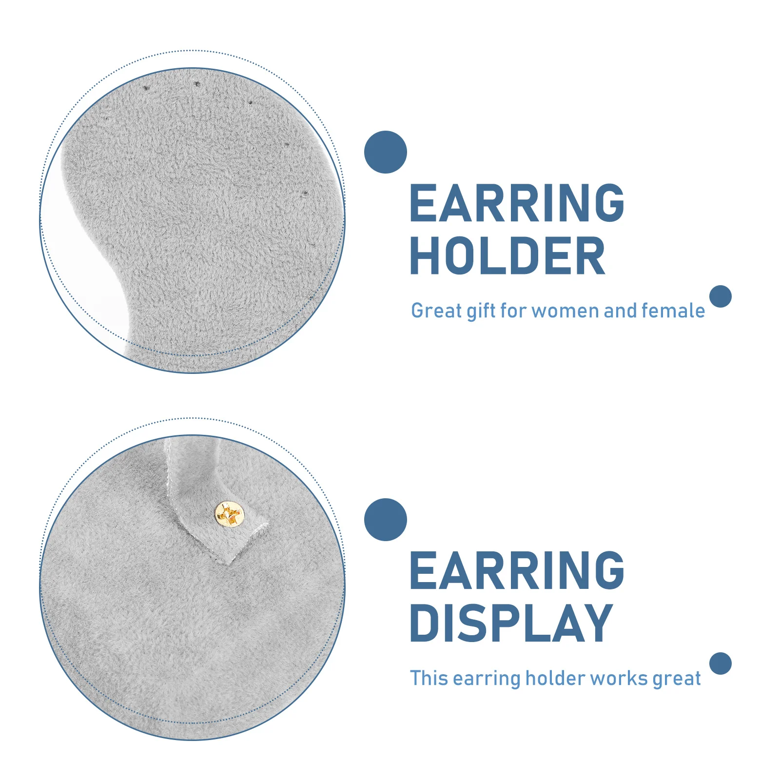 

Держатель для сережек Органайзер в форме ушей Подставка для сережек Шпильки для ушей Дисплей для ювелирных изделий Розничный органайзер Держатель для сережек