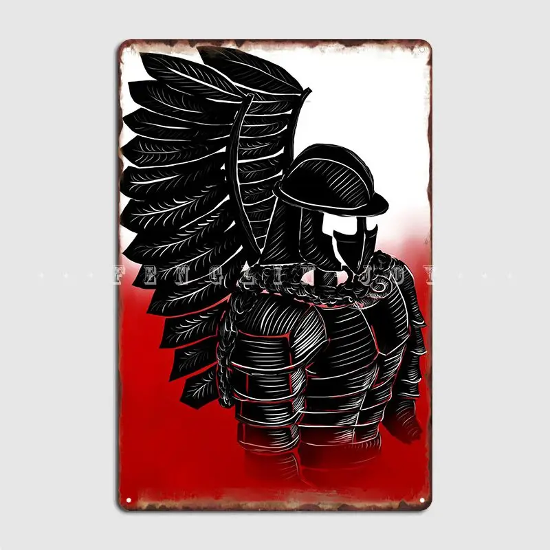 Hussars Armor Metal Plaque Poster Wall Cave Pub Garage Create Plaques Tin Sign Posters