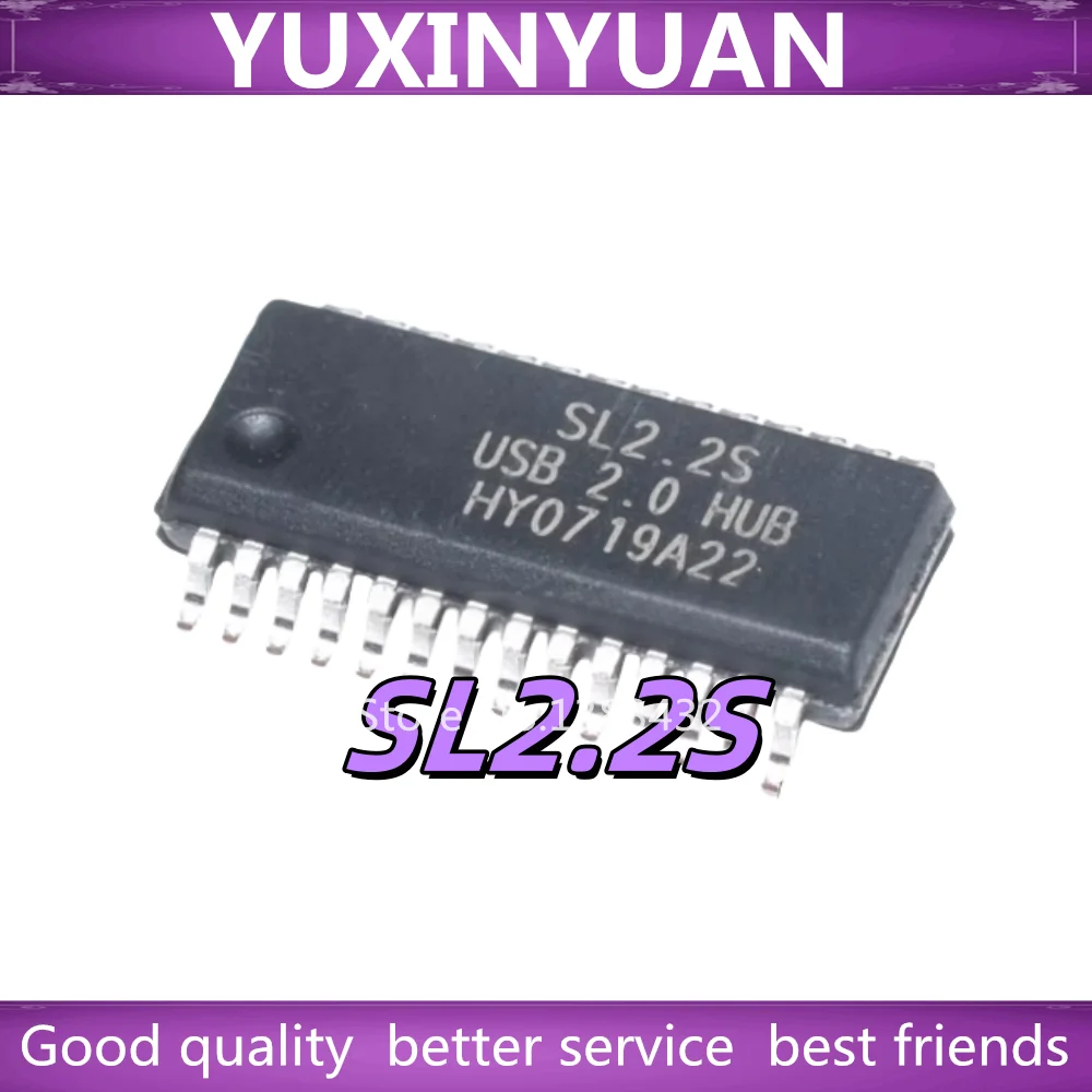 （5/PCSs） New Original SL2.1S SSOP16 SL2.2S SSOP28 USB2.0 HUB shunt In Stock