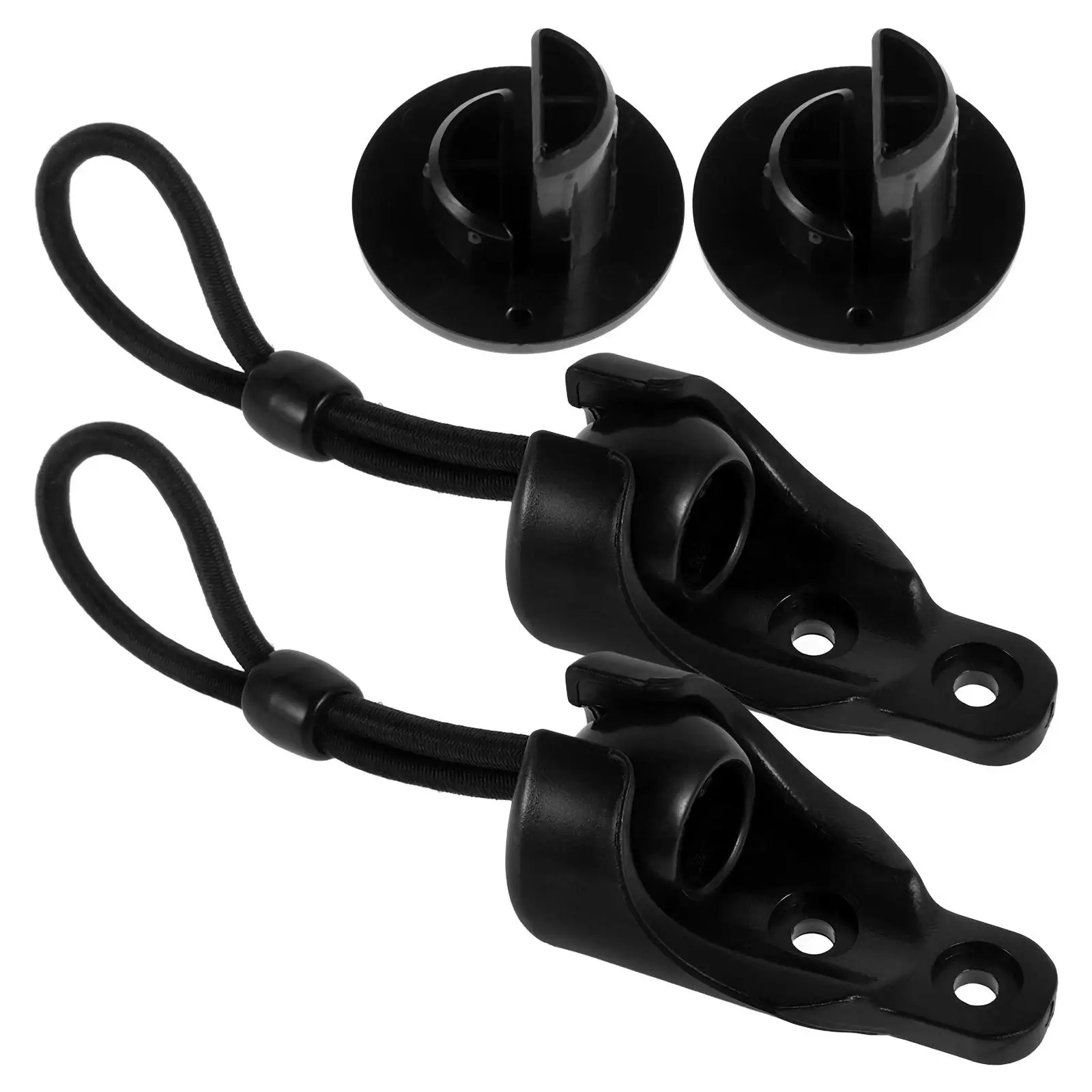 

Windproof Elastic Rope Buckle Screws Plugs Roller Shade Ball Lock Kit Bungee Cord Ends Sunshade Fixing Brackets Window Door