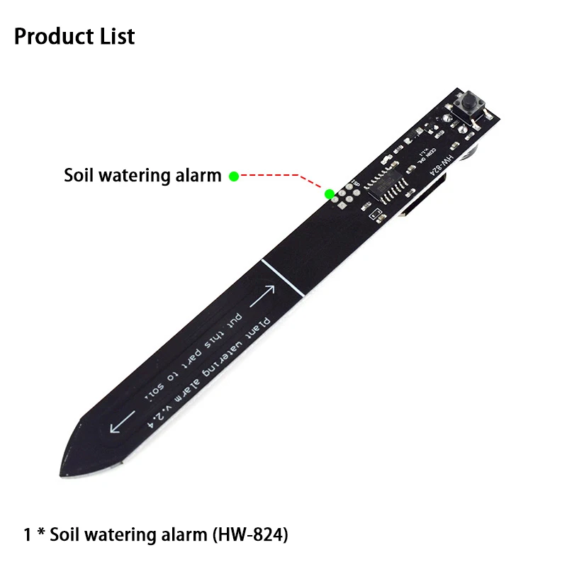 Plant Soil Watering Alarm, Soil Moisture Sensor Module, Soil Moisture Sensor