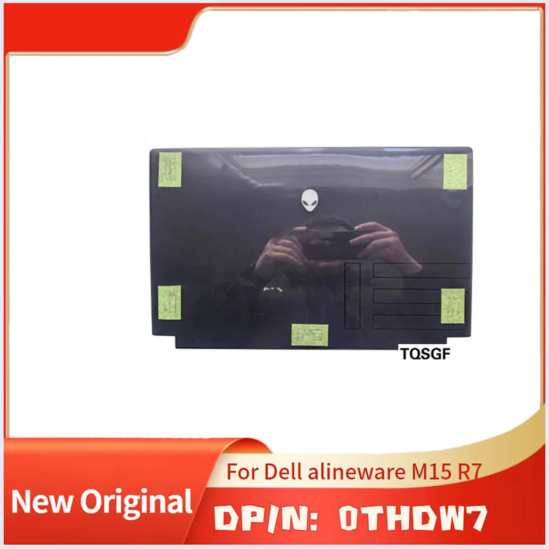 0THDW7 Black  Brand New Original LCD Back Cover for  Dell  Laptop alineware M15 R7