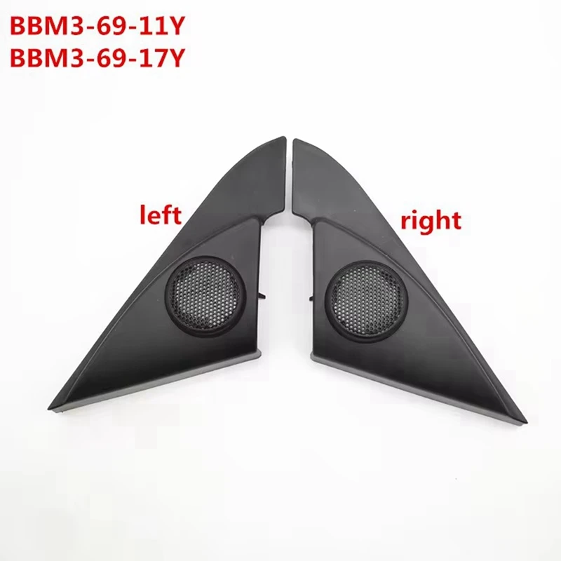 Car Loudspeaker Cover A-Pillar Horn Cover For Mazda 3 BL 2008-2012 BBM3-69-11Y BBM3-69-17Y BBM36911Y