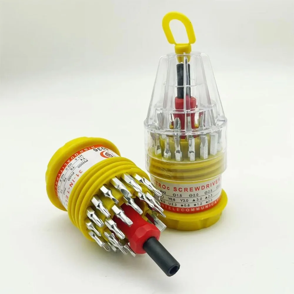 31 in 1 Screwdriver, Cross Mobile Phone Repair Tool, Personal Care Appliance Accessories, Pagoda Multi-function Screwdriver Set