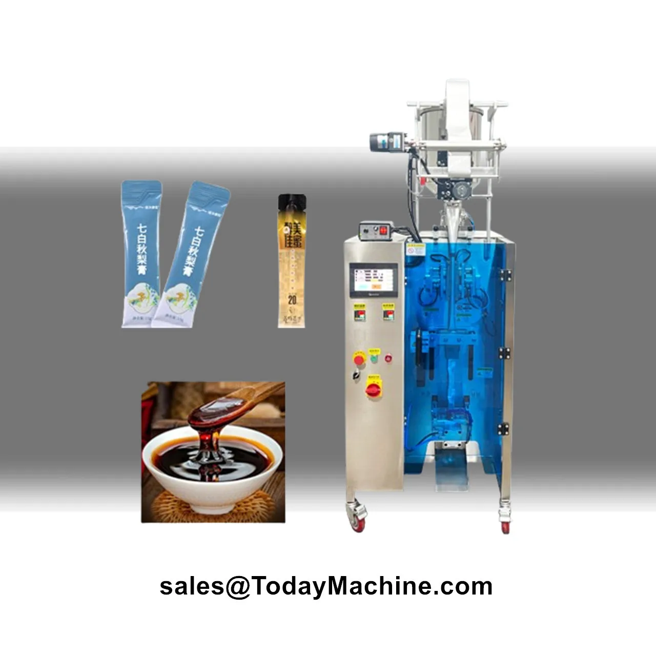 Automatic Plastic Pump Motor Liquid Pouch Bag Filling Sealing Packaging Machine