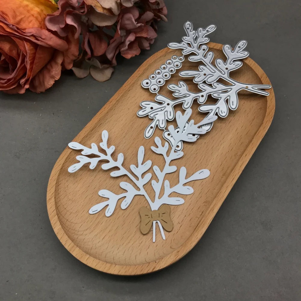 

1pcs metal cutting dies cut die mold Grass leaves Scrapbook paper craft blade punch stencils dies