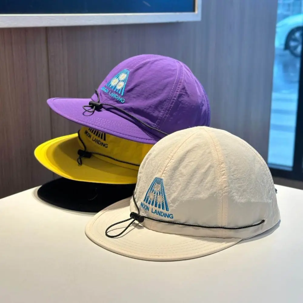 Casual Breathable Parent-Unisex baseball caps Short Brim Foldable Baseball Cap Quick-drying Sun Protection Sunscreen Cap Outdoor