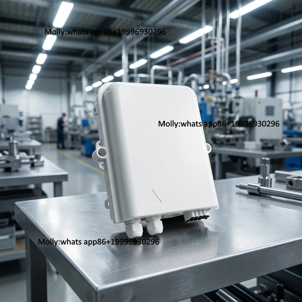 Fiber Optic Distribution Box FTTH FAT 8 Cores FDB Box Plc Splitter Terminal Box OEM Indoor/Outdoor SC Connector 3G/4G/Wi-Fi
