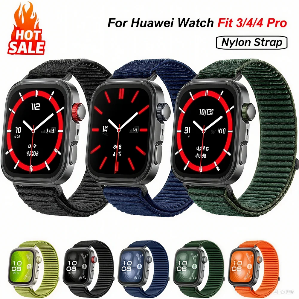 Correa Offizielle De Nailon Für Huawei Uhr Fit 4 3, Cómoda Y Transpirable Trenzada Für Huawei Uhr Fit 4/4 Pro, Zubehör