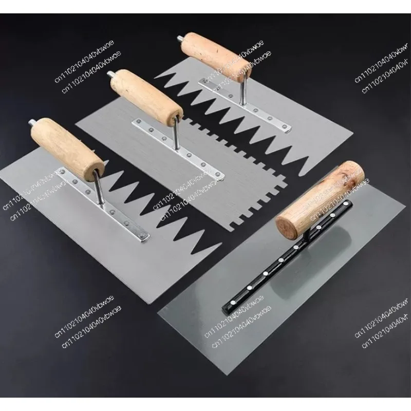 Stainless Steel Sludge Spatula, Plaster Knife, Putty, Cement Light Scraping Knife, Spatula, Ash Iron Plate