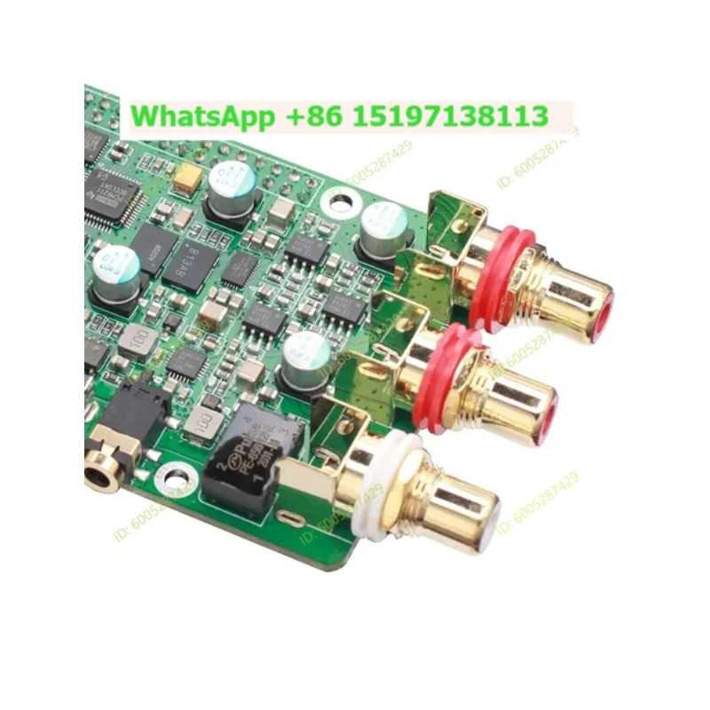ES9038Q2M for Raspberry Pi DAC Audio Decoder Board, Coaxial Fiber I2S DSD512 Digital