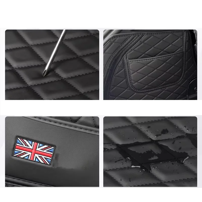 Car Fully Enclosed Leather Trunk Cushion Luggage Protection For New MINI Cooper Countryman U25 F65 F66 Car Accessories Interior