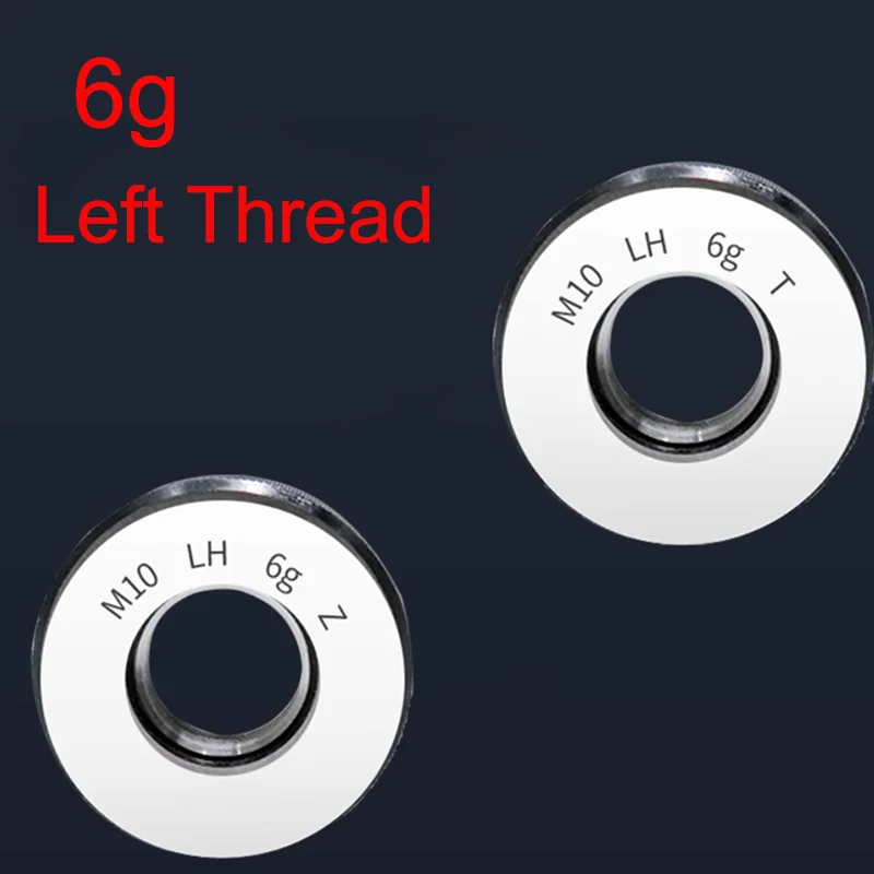 

YRFL 1SET Left Thread Ring Gauge plug Gauge Smooth Plug Gauge 6g M1 M2 M3 M4 M5 M6 M7 M8 M10 M12 M20 M22 - M60 Thread Distance 3