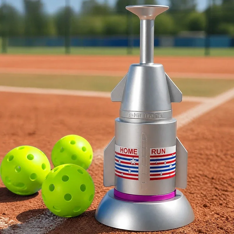 Baseball Hitting Trainer Tee Popper Batting Training Equipment No Pitcher Solo Hitting Power Practice for Baseball Softball