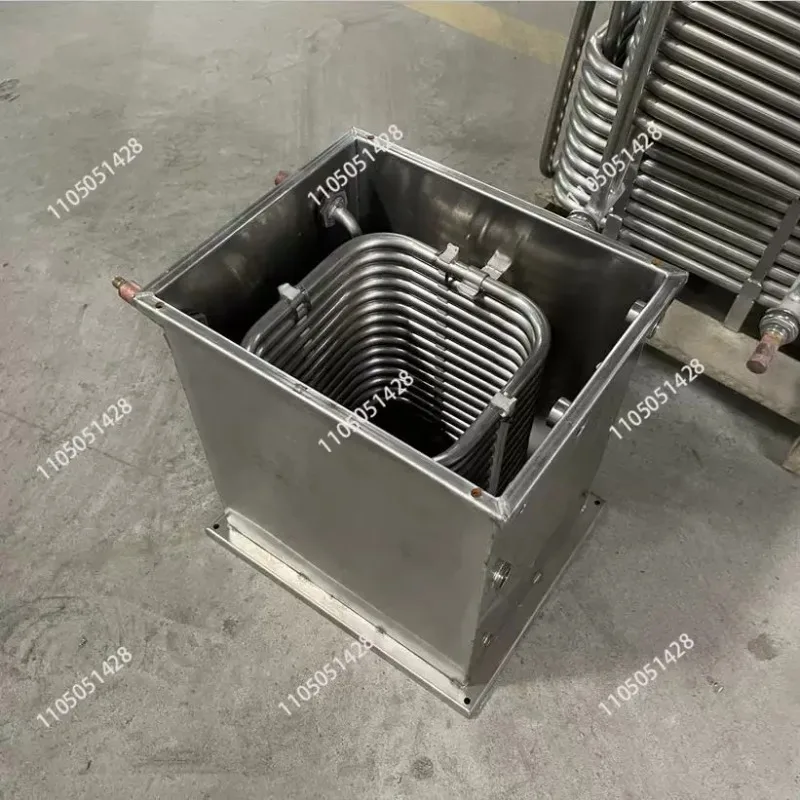 coil heat exchanger water cooler stainless steel water tank