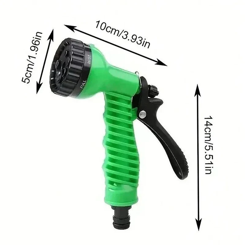ارتفاع ضغط غسيل السيارات بندقية بخاخ نظيفة 7 طرق رذاذ حديقة مدفع المياه خرطوم فوهة المنزلية رش سقي أدوات الري #2