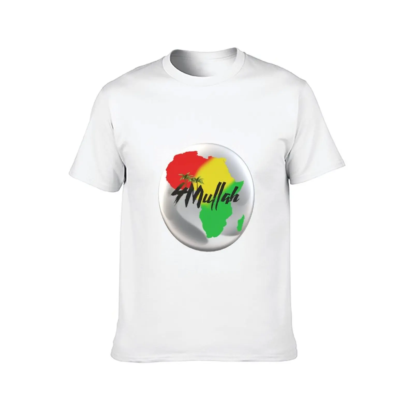 4Mullah Rasta Logo T-Shirt t shirt man luxury t shirts designer graphic t shirts for man T-shirt