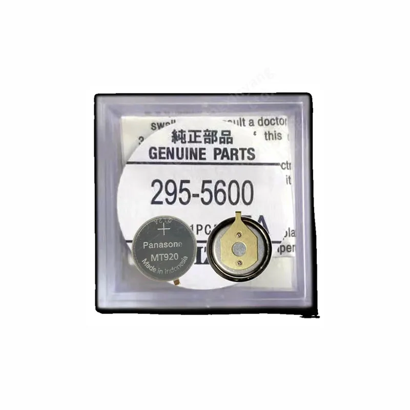 1-5pcs/lot Brand New 295-5600 MT920 Solar cell watch CITIZEN photokinetic energy rechargeable battery Short foot Button cell