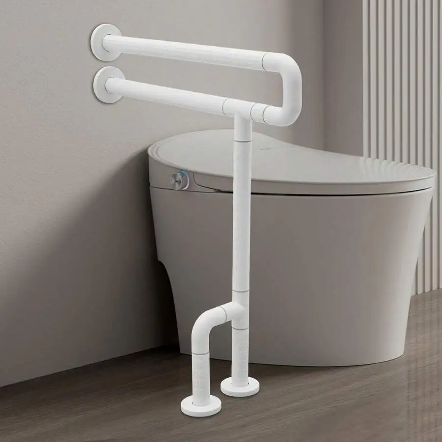 [SHZICMY]27.5inch Toilet Grab Bars,Safety Handrails Handicap For Elderly Bathroom Hand Grips Handle Assist Frame Railings Rail S