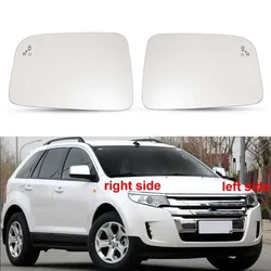 For Ford Edge 2009-2014 Car Accessories Rearview Mirror Lenses Exterior Side Reflective Glass Lens with Heating Blind Spot