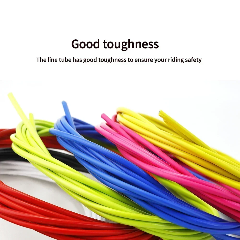 New Road Bike Shift Brake Line Set 4/5mm Line Tube Multi-color MTB Bike Brake Line Tube Inner  Universal Bicycle Accessories