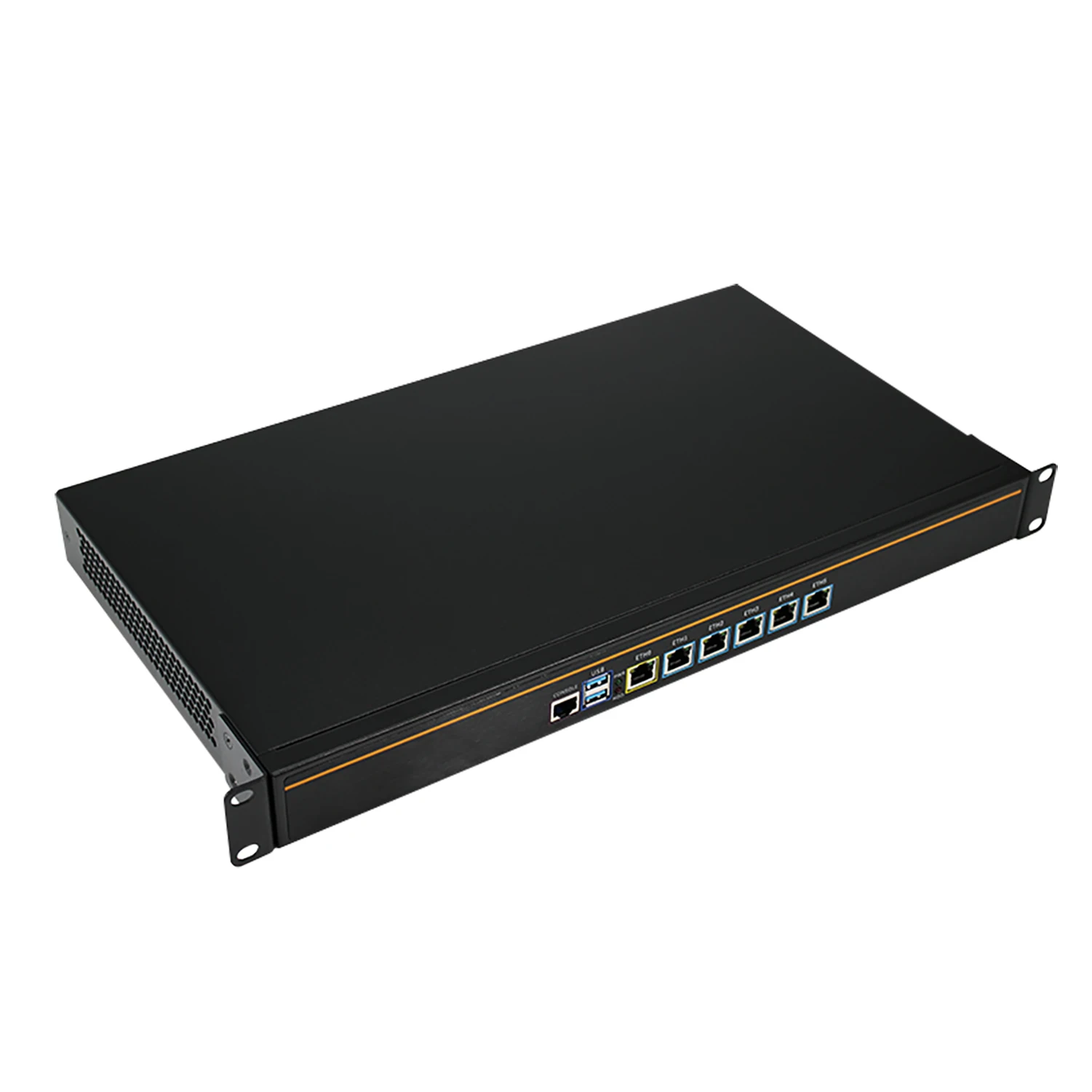 1U Firewall Apparaat, Mikrotik, Ontwarren, Vpn, Router Pc, Hunsn RJ08/RJ08f/RJ08k, j4125/N5105,6Xintel I211 Lan/2.5GbE I226-V,AES-NI