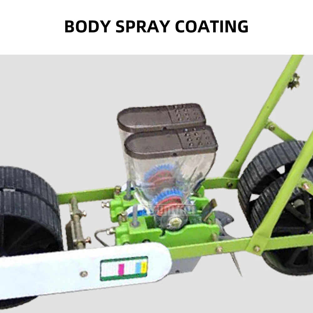 Hand-push vegetable seeder, Manual multi-functional single-row small-grain seed planter