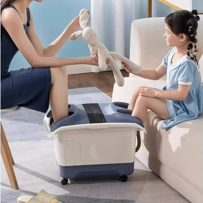 

Fumigation Electric Bath Footbath Machine Double Foot Tub Automatic Massage Foot Spa Constant Temperature Heated Foot Bath Bucke