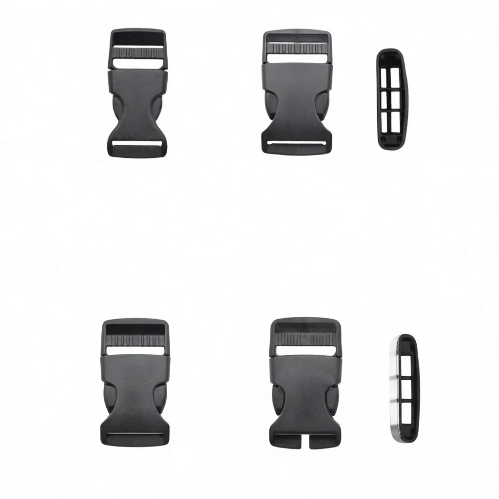 High Performance Plastic Buckles For Rucksack Straps Replacement Clasps Adjustable Webbing Hardware DIY Sewing Craft Supplies