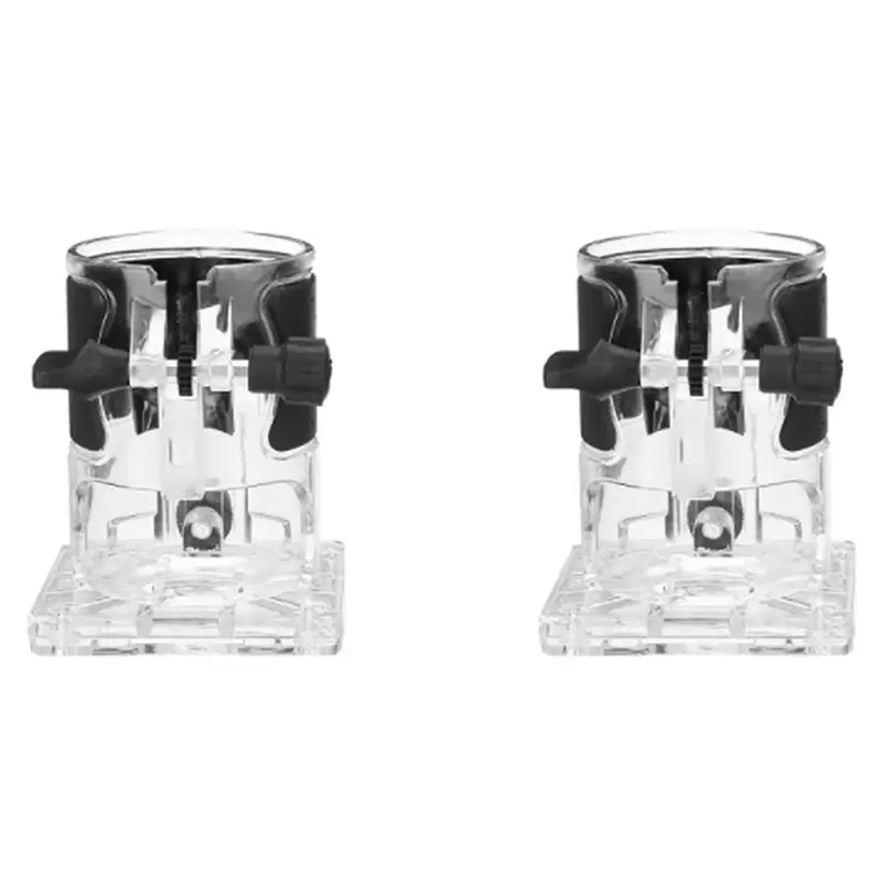 A7THK-2X Trimmer Machine Base Woodworking Cutter Electric Trimmer Machine Base Power Tool Accessories Plunge Router Base
