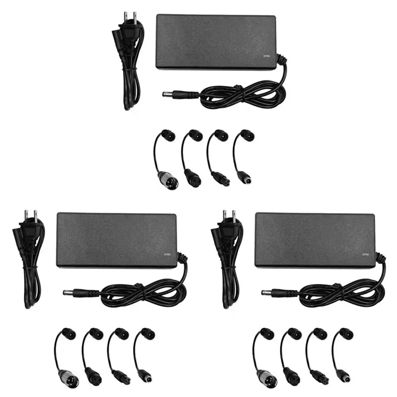 ABLB-3X Power Adapter AC 100-240V DC 42V 2A Electric Scooter Accessories US Plug For 24-36V Lithium Battery