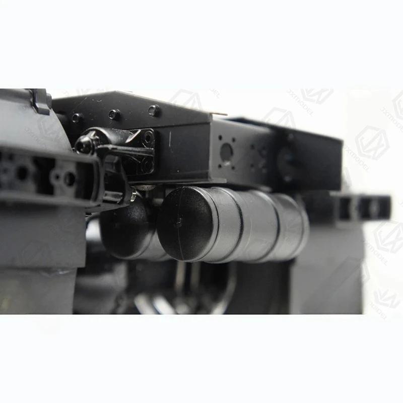 Simulation Black Gas Tank for 1/14 Tamiya RC Truck Trailer Tipper MAN F2000 diy Parts Toys