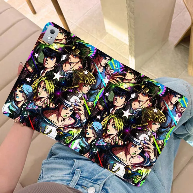 

Стильный чехол для планшетов Legion Xiaoxin Pad Y700 K10 M10 P11 K11 Pro Plus 10.6 11.5 дюймов (2021, 2023, 2025) в стиле аниме J-JOJOS