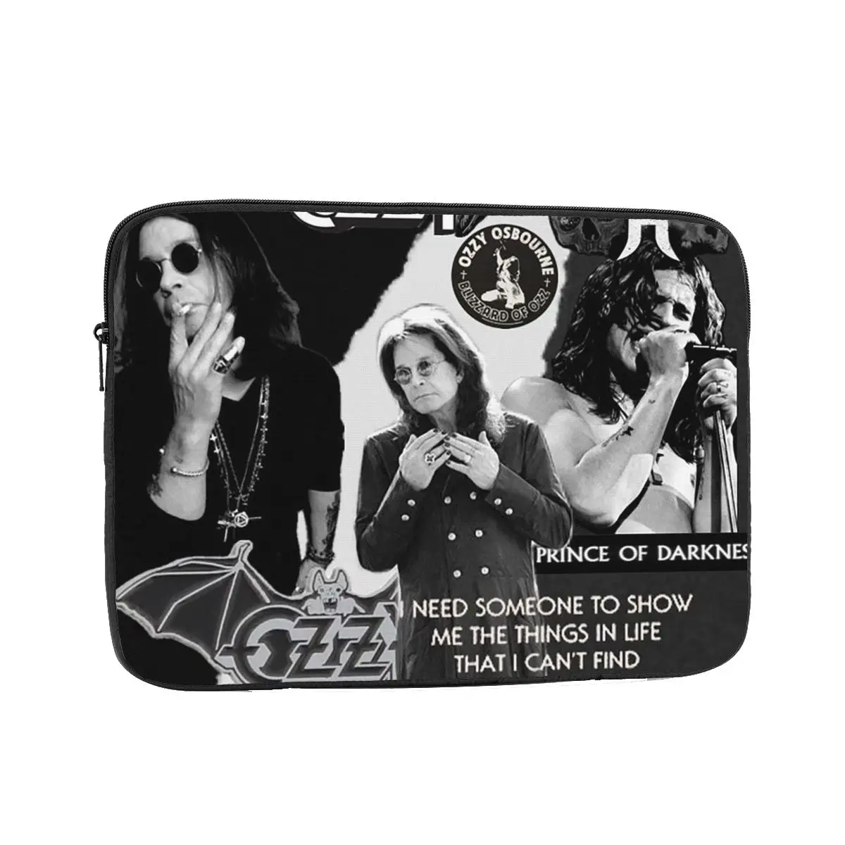 Ozzy Osbourne Merch Notebook Laptop Bag Case Pouch 10 12 13 15 17 Inch Notebook Sleeve Cover Bag Tablet Shockproof Case Bag