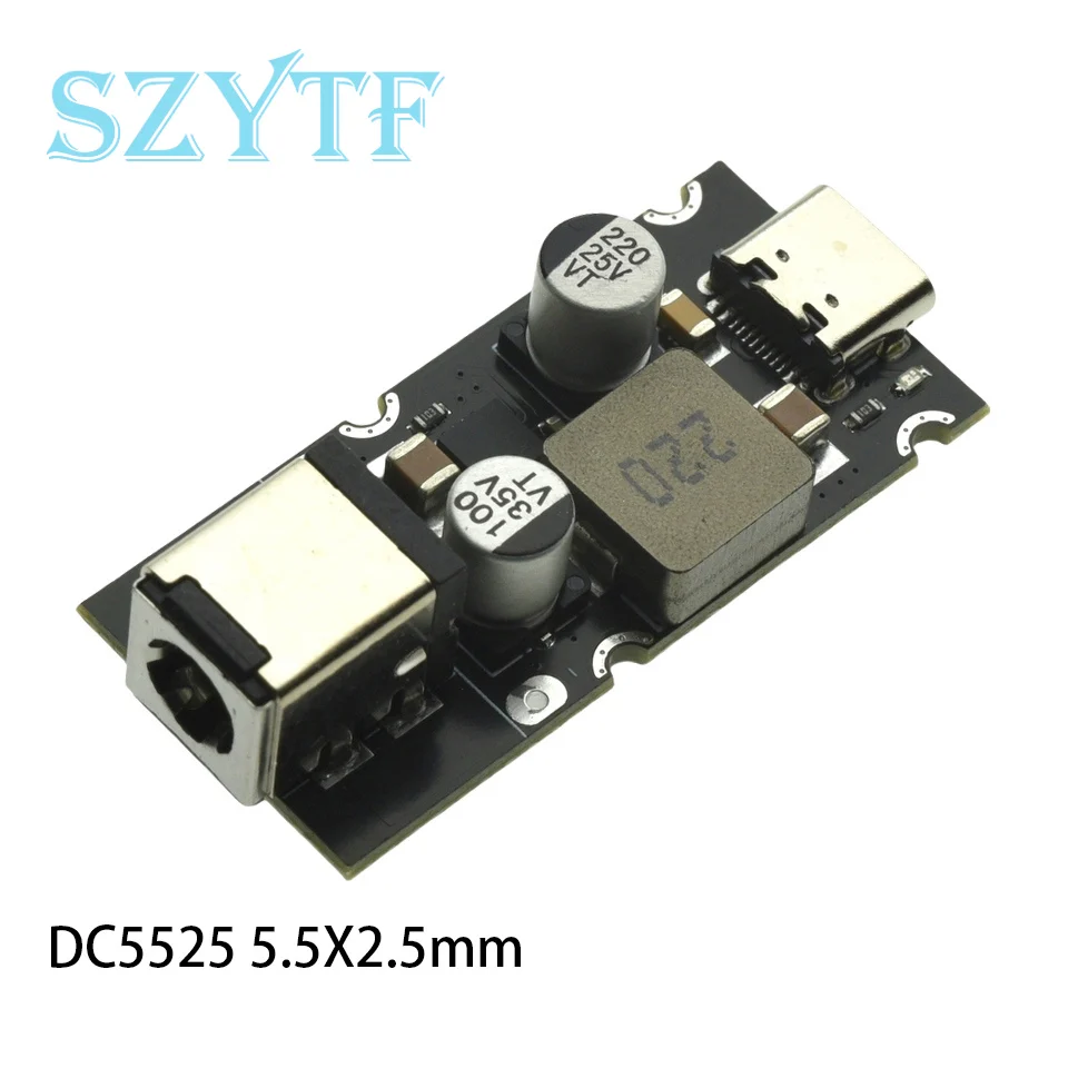 PD65W Step Down Module Fast Charge Module Type-C DC8-32V 3.25A Interface PD3.1 PPS Fast Charge QC3.0 SCP