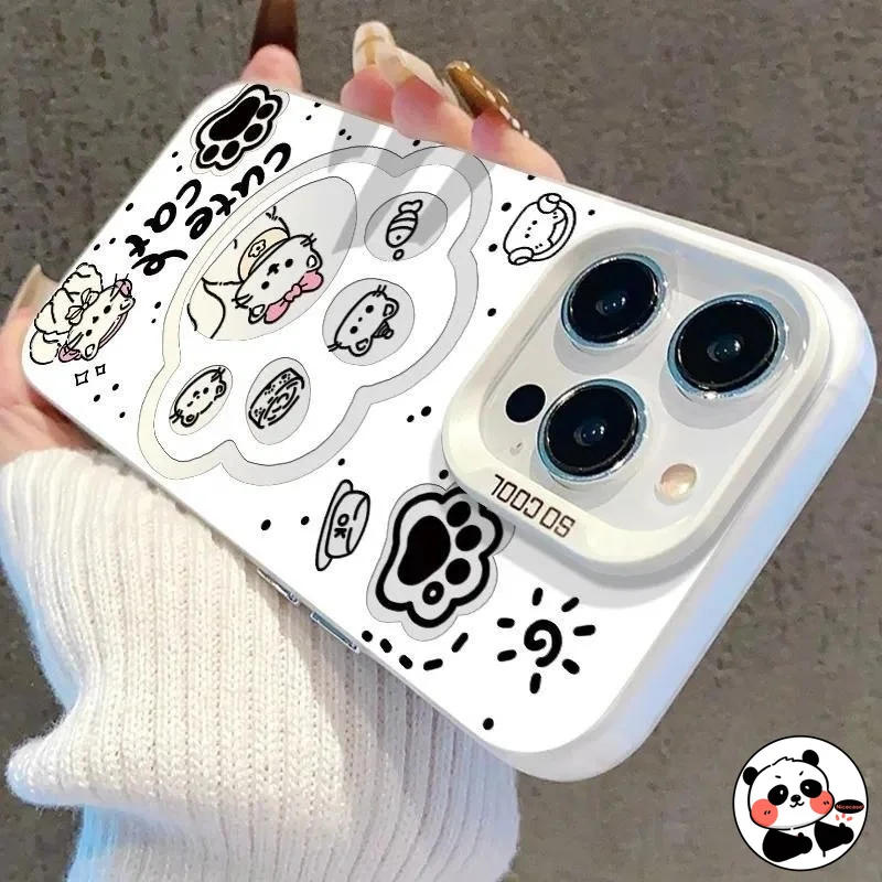 Cartoon Cat Phone Case For Samsung Galaxy S26 S25 Edge S24 S23 S22 S21 S20 Plus Ultra Lite FE 5G 4G Cute Soft Matte Casing