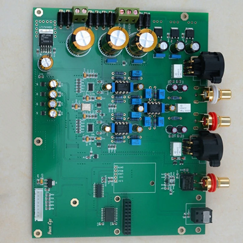 Dual ES9038q2m Decoder HiFi Coaxial USB Bluetooth Input PCM384k DSD512 with TFT Screen Standard Version-A27R